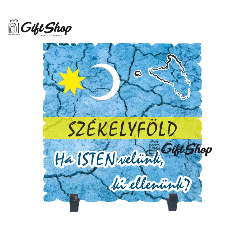 Szekelyfold, placheta cu mesaj